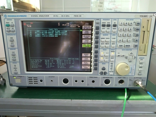Rohde & Schwarz R&S FSIQ26 26.5 GHz Vector Signal Analyzer Rf Spectrum Analyser