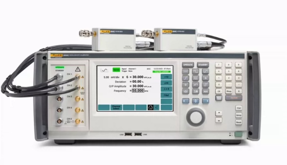 High Performance 9500C Fluke Oscilloscope Calibrator 3.2 GHz  Multi Function