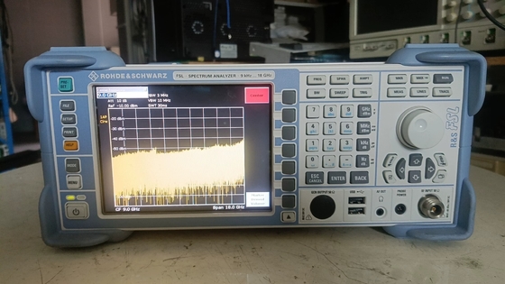 18 GHz Portable Spectrum Analyzer Used Rohde & Schwarz FSL18