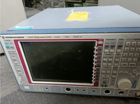 Used 7 GHz High Performance Spectrum Analyzer Rohde & Schwarz FSEB20