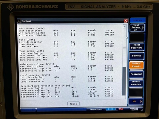 FSV3  Rohde & Schwarz Wideband Spectrum Analyzer RF Spectrum Analyzer 3.6 GHz