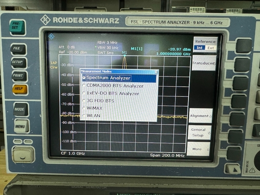 Rohde & Schwarz R&S FSL6  Spectrum Analyzer 6 Ghz Lightweight