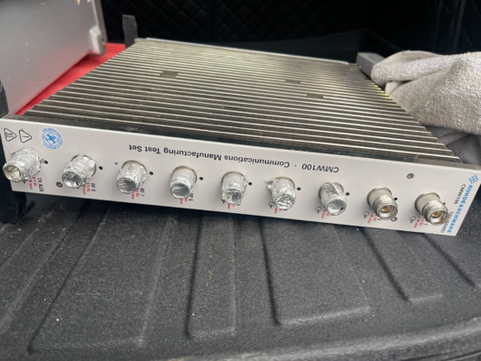 4 GHz 8 Port RF Communications Test Set Rohde & Schwarz CMW100 K03