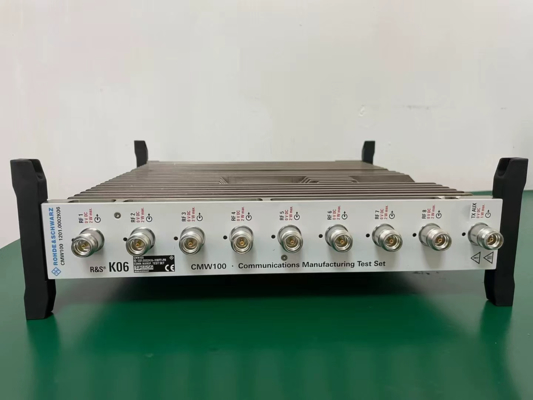 Rohde & Schwarz CMW100 K06 RF Communications Test Set 6 GHz 8 Port Manufacturing Test Set