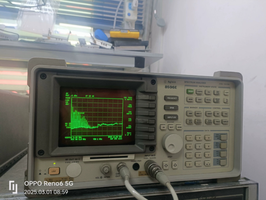 Agilent HP 8596E 12.8 GHz Portable RF Spectrum Analyzer 16.4 kg