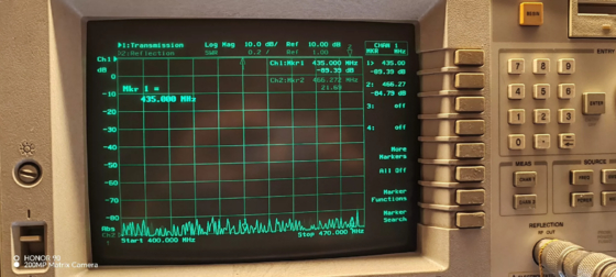 1.3 GHz  VNA Vector Network Analyzer Transmission Reflection Agilent 8711B