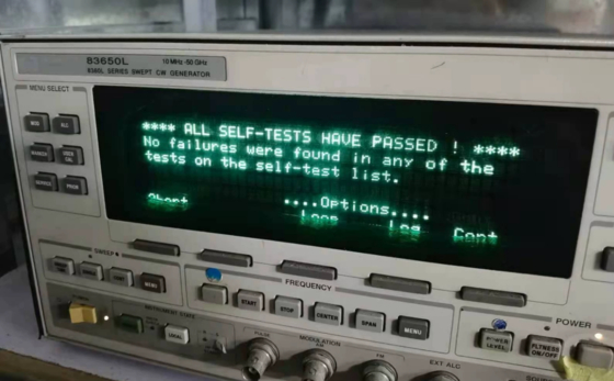 HP Agilent 83650L  RF Signal Generator 10 MHz – 50 GHz High Purity Synthesized Swept CW Generator