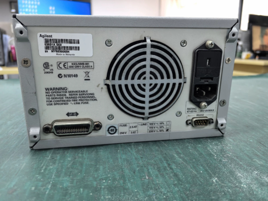80 W Triple Output Dc Power Supply 6 V / 5 A & ±25 V / 1 A Agilent E3631A