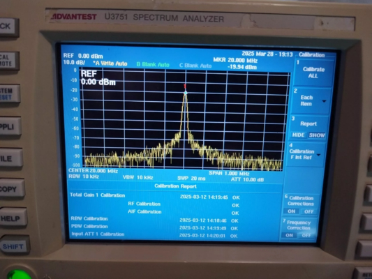 Advantest U3751 8 GHz Lightweight RF Spectrum Analyzer CBW 100 Hz – 30 MHz