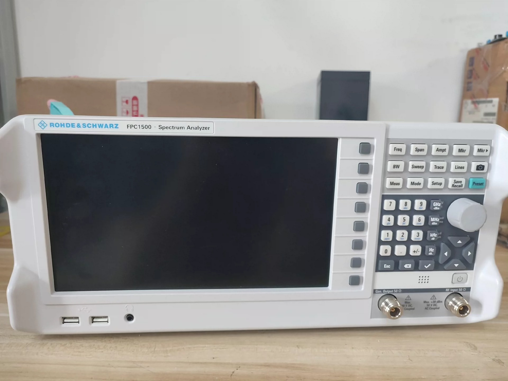 R&S FPC1500 Analizador de espectro de RF Rohde & Schwarz de 1 GHz ...